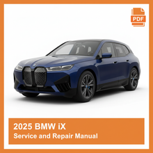 2025 BMW iX Service and Repair Manual
