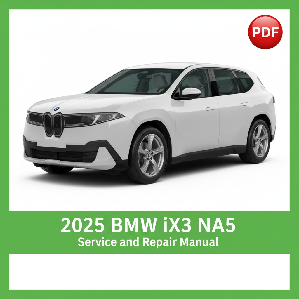 2025 BMW iX3 NA5 Service and Repair Manual