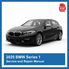 2025 BMW Series 1 Service and Repair Manual