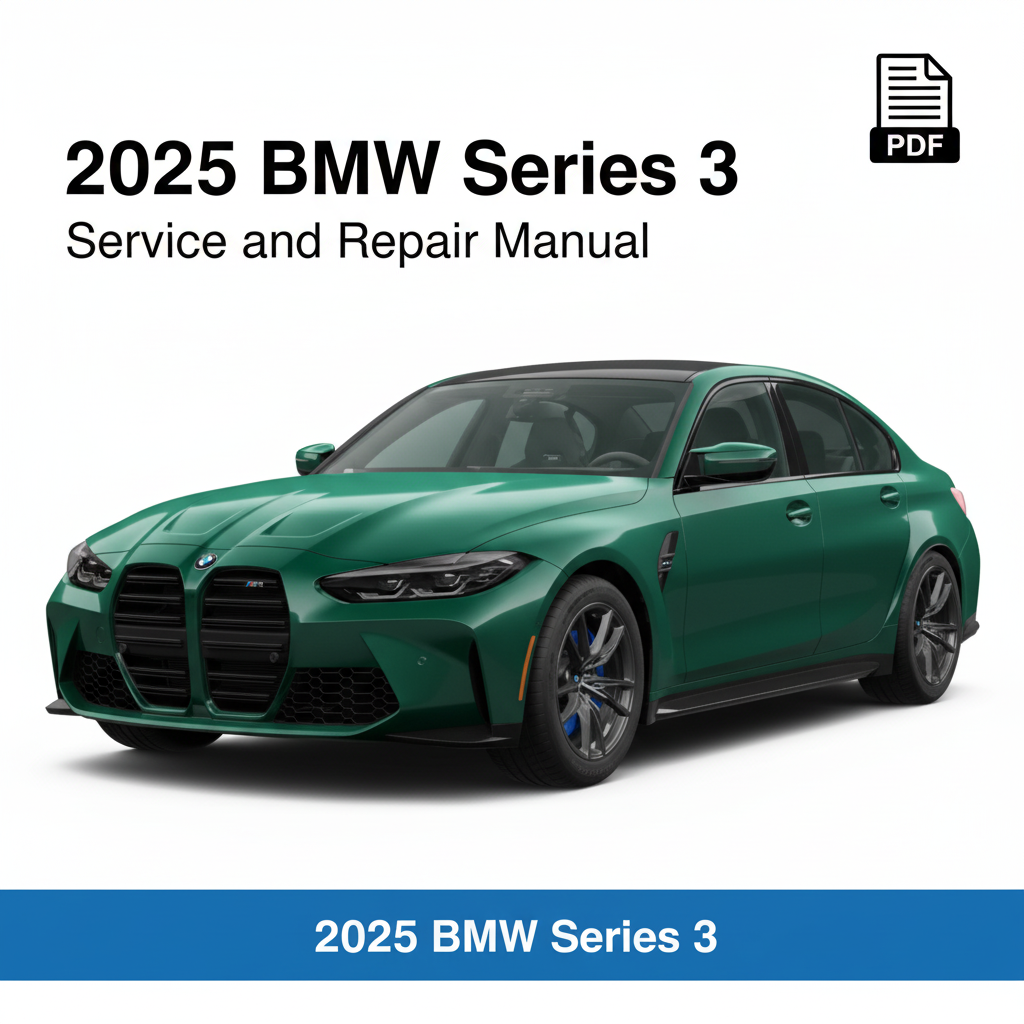 2025 BMW Series 3 Service Repair Manual