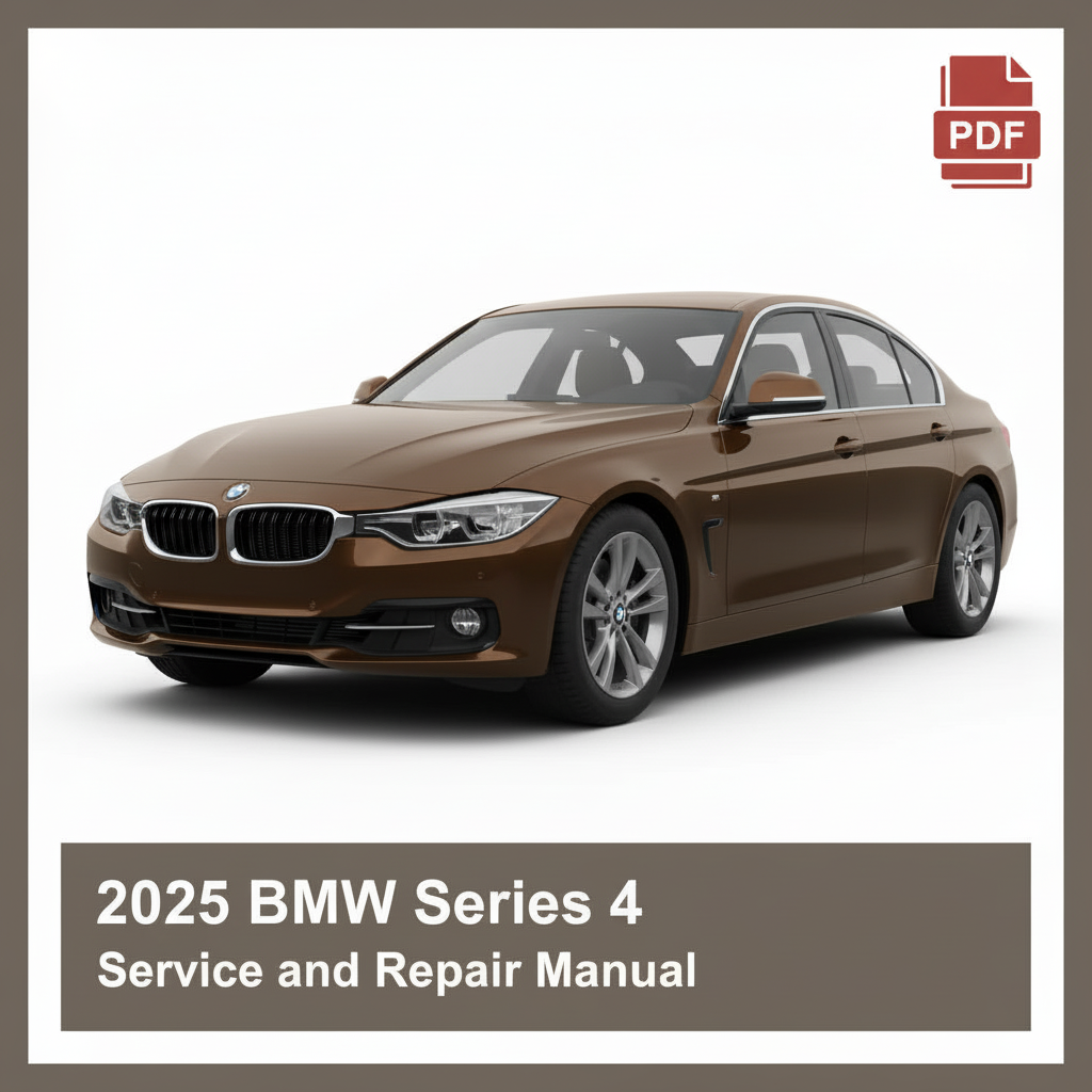 2025 BMW Series 4 Service and Repair Manual