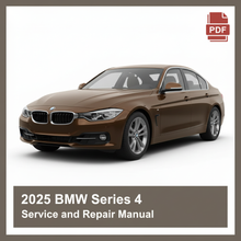 2025 BMW Series 4 Service and Repair Manual