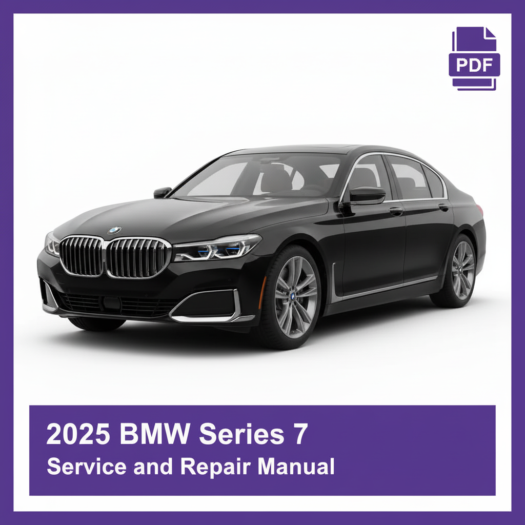 2025 BMW Series 7 Service and Repair Manual