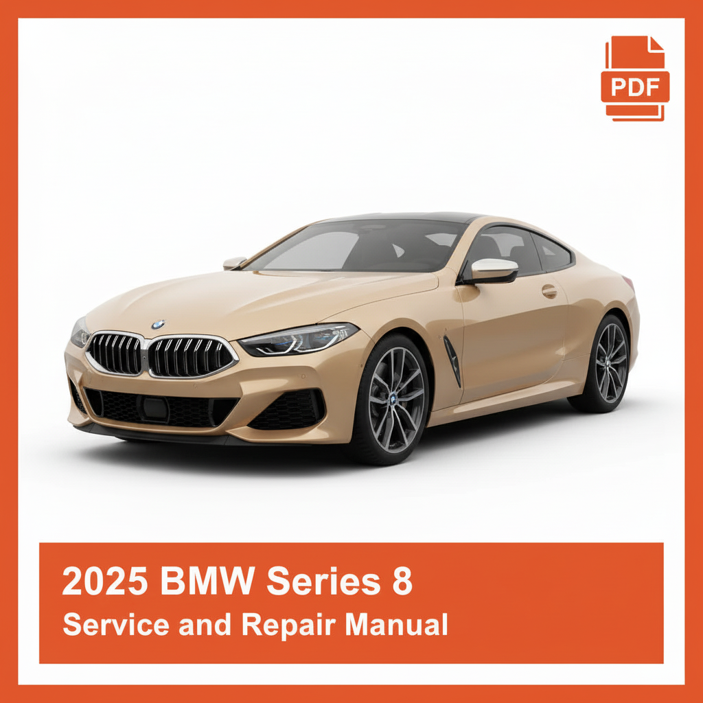 2025 BMW Series 8 Service and Repair Manual