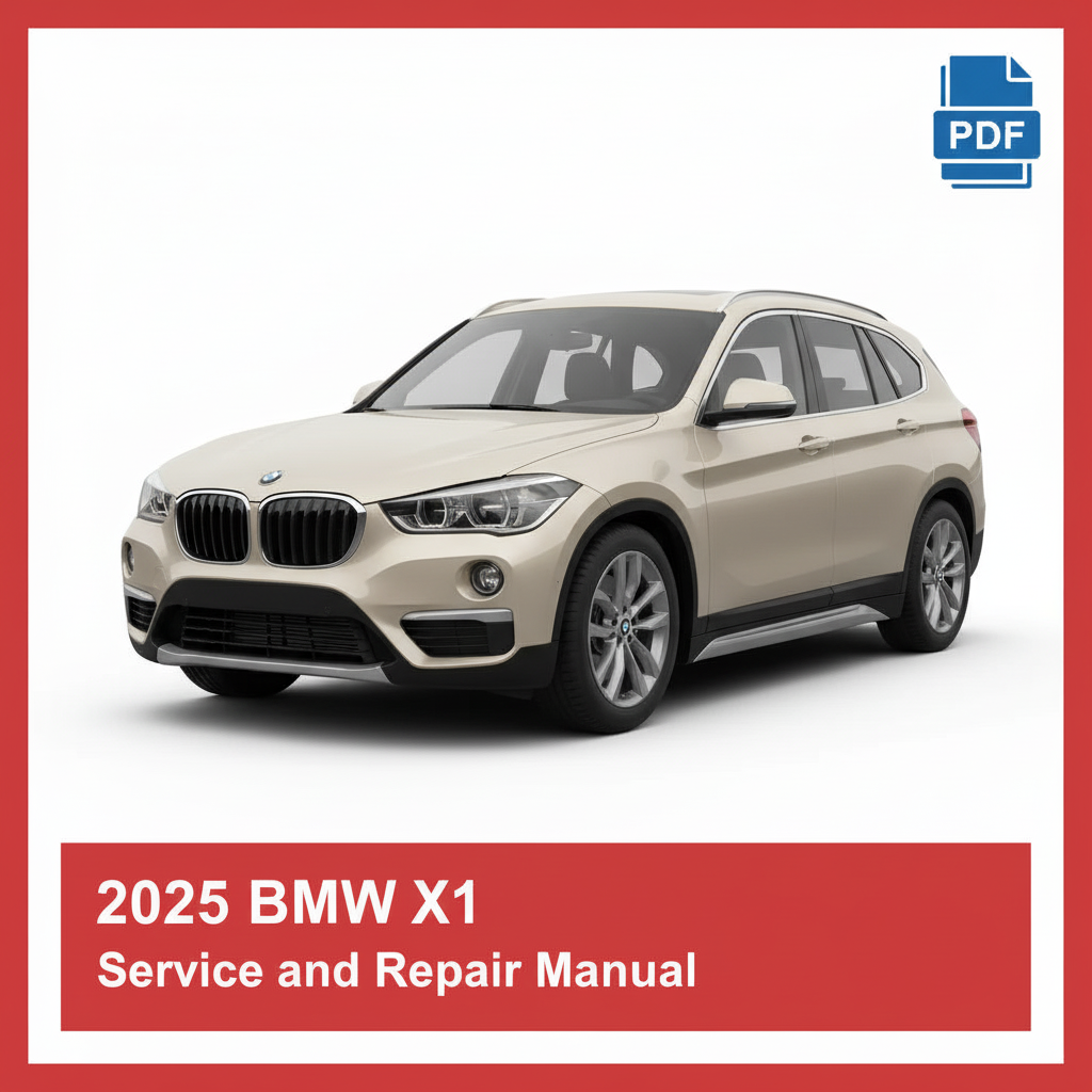 2025 BMW X1 Service and Repair Manual