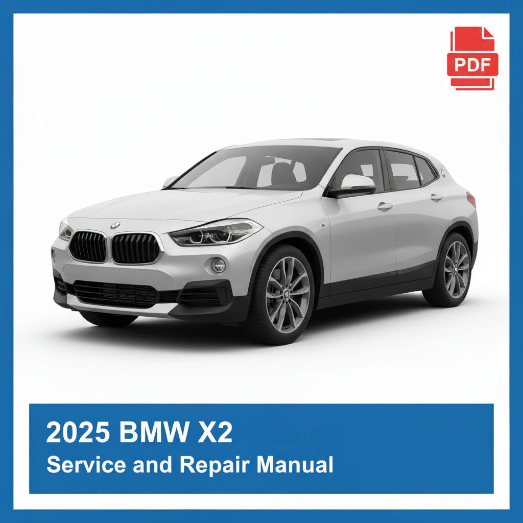 2025 BMW X2 Service and Repair Manual