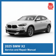 2025 BMW X2 Service and Repair Manual
