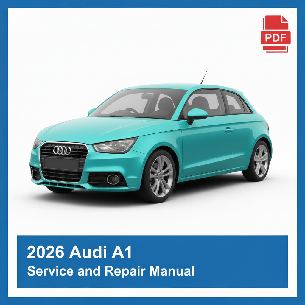 2026 Audi A1 repair manual