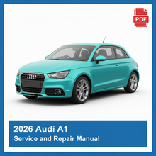 2026 Audi A1 repair manual