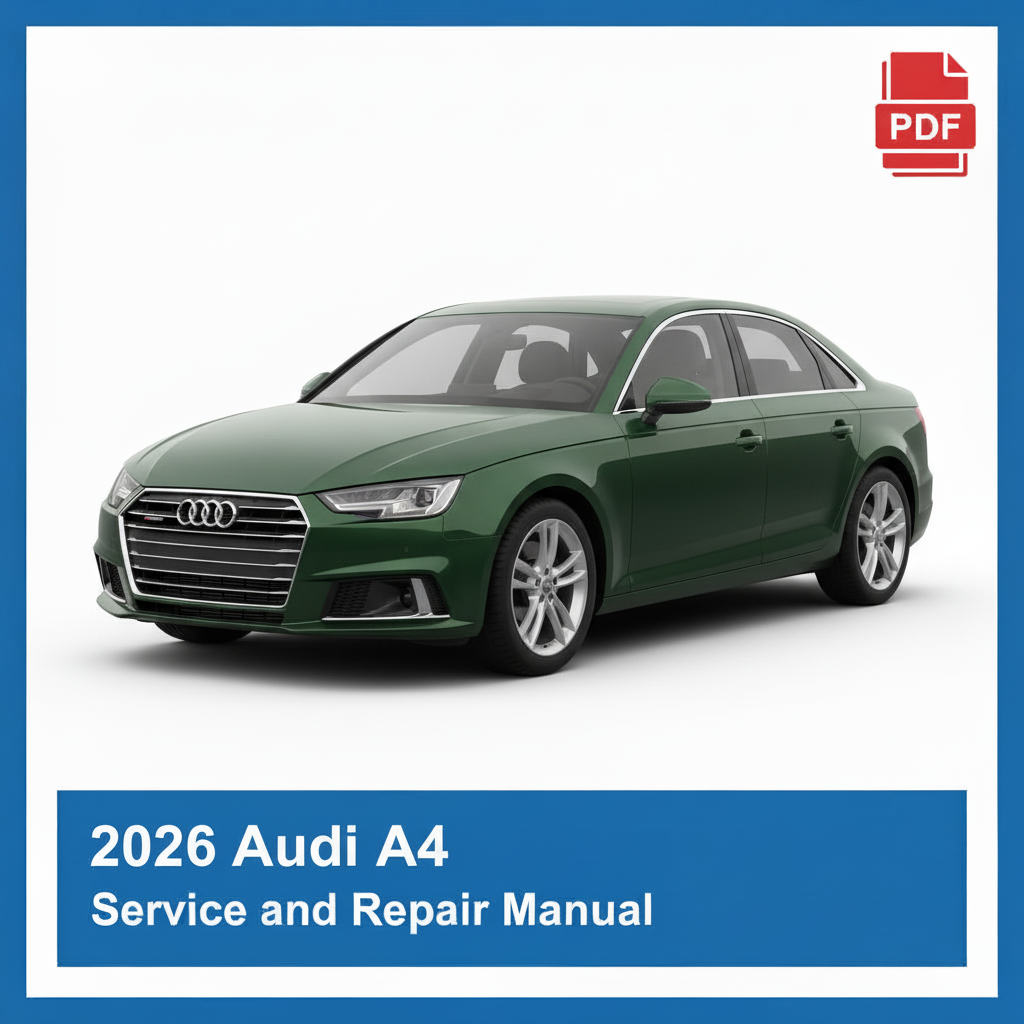2026 Audi A4 repair manual