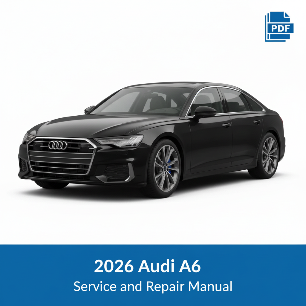 2026 Audi A6 Service and Repair Manual
