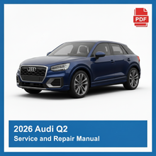 2026 Audi Q2 repair manual