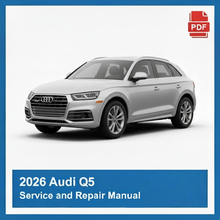 2026 Audi Q5 repair manual