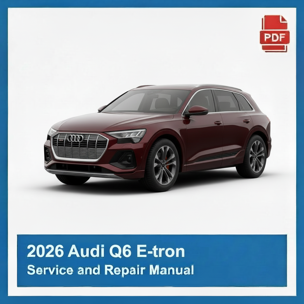 2026 Audi Q6 E-tron Service and Repair Manual