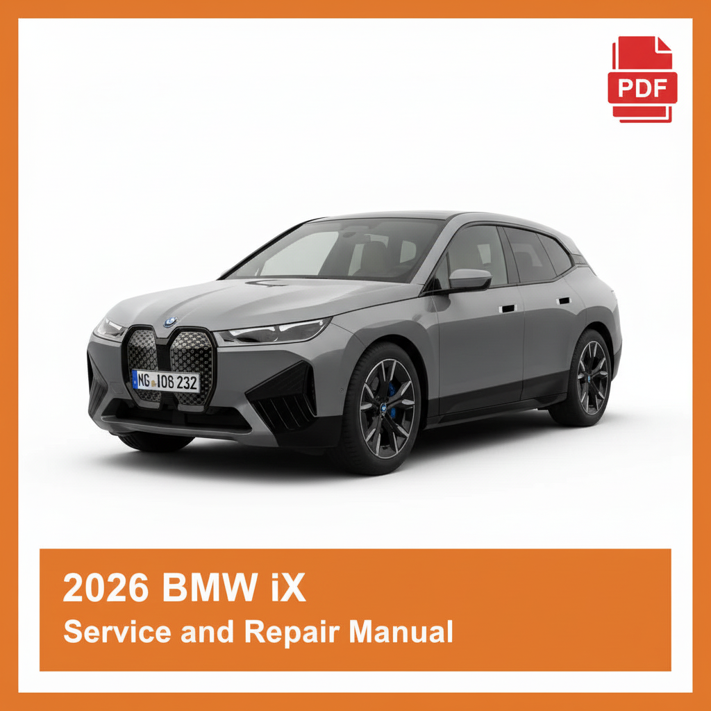 2026 BMW iX Service and Repair Manual