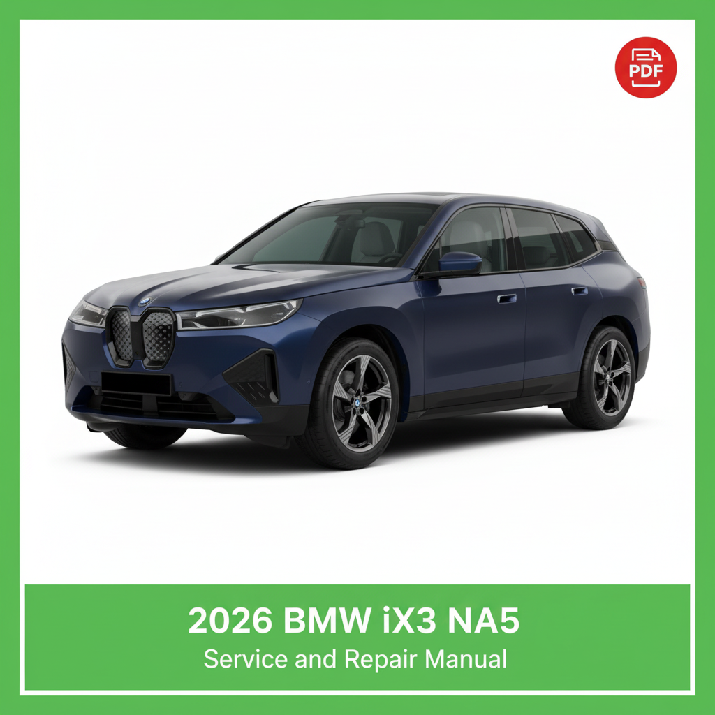 2026 BMW iX3 NA5 Service and Repair Manual