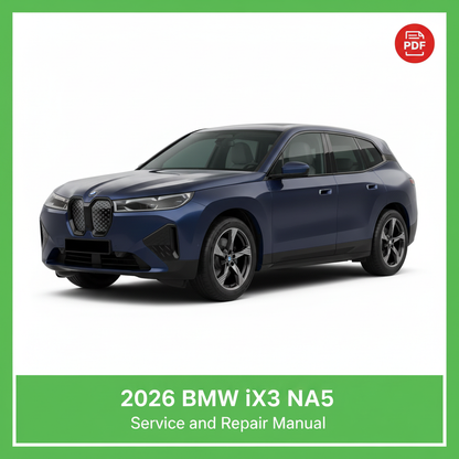 2026 BMW iX3 NA5 Service and Repair Manual