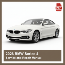 2026 BMW Series 4 Service and Repair Manual