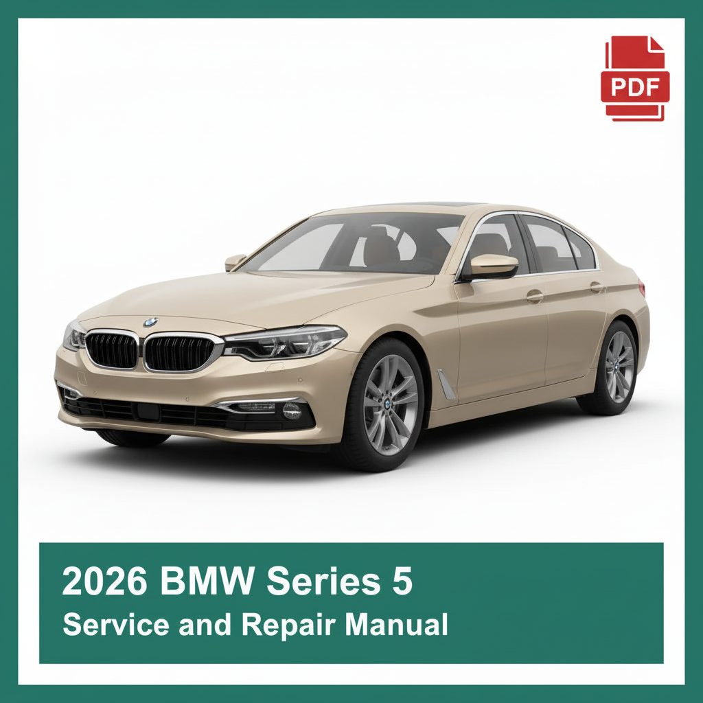 2026 BMW Series 5 Service and Repair Manual
