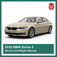 2026 BMW Series 5 Service and Repair Manual