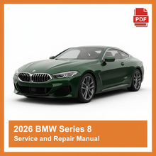 2026 BMW Series 8 Service and Repair Manual