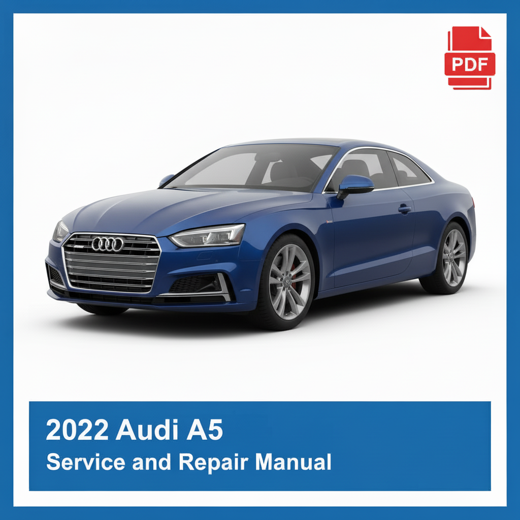 Audi A5 2022 repair manual