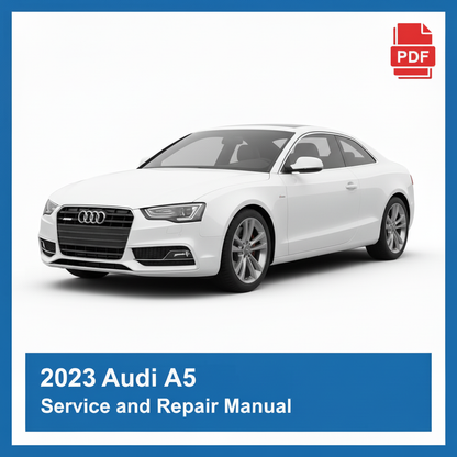 Audi A5 2023 repair manual