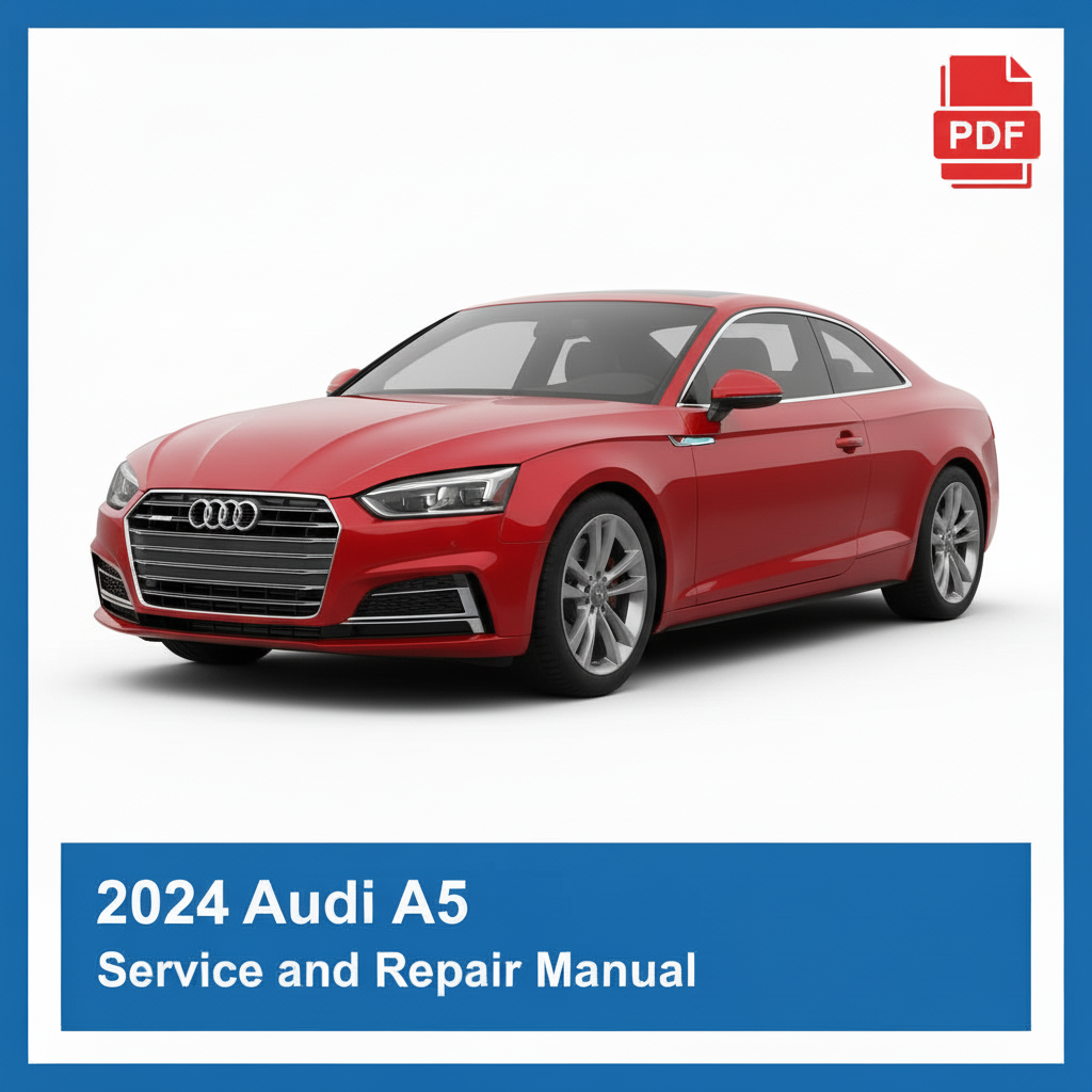 Audi A5 2024 repair manual