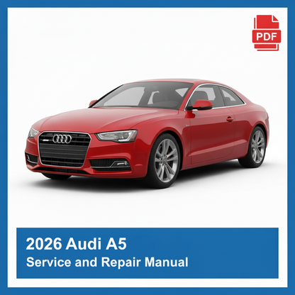 Audi A5 2026 repair manual