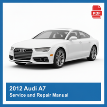 Audi A7 2012 repair manual