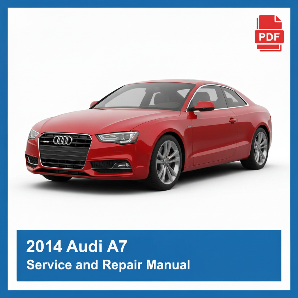 Audi A7 2014 repair manual
