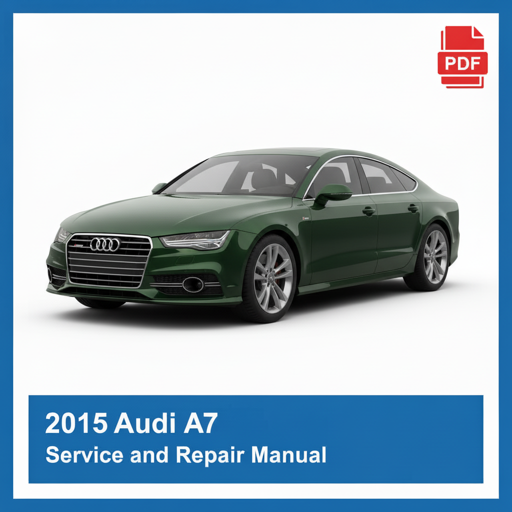 Audi A7 2015 repair manual