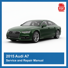 Audi A7 2015 repair manual