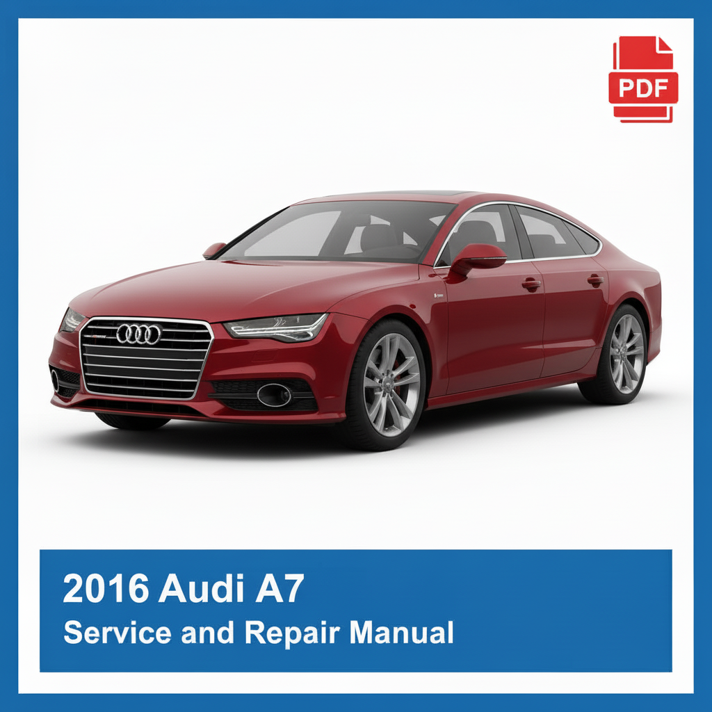 Audi A7 2016 repair manual
