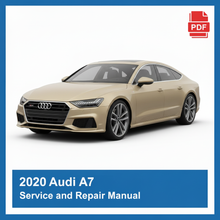 Audi A7 2020 repair manual