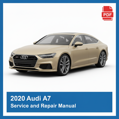 Audi A7 2020 repair manual