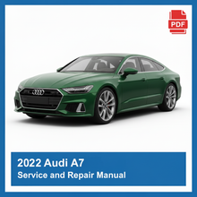 Audi A7 2022 repair manual