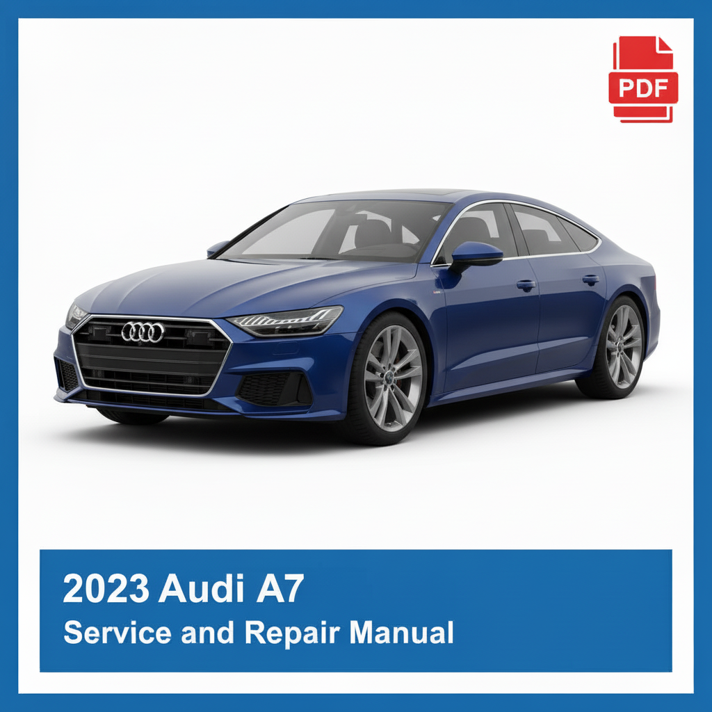 Audi A7 2023 repair manual