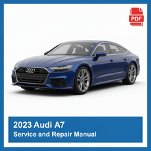 Audi A7 2023 repair manual