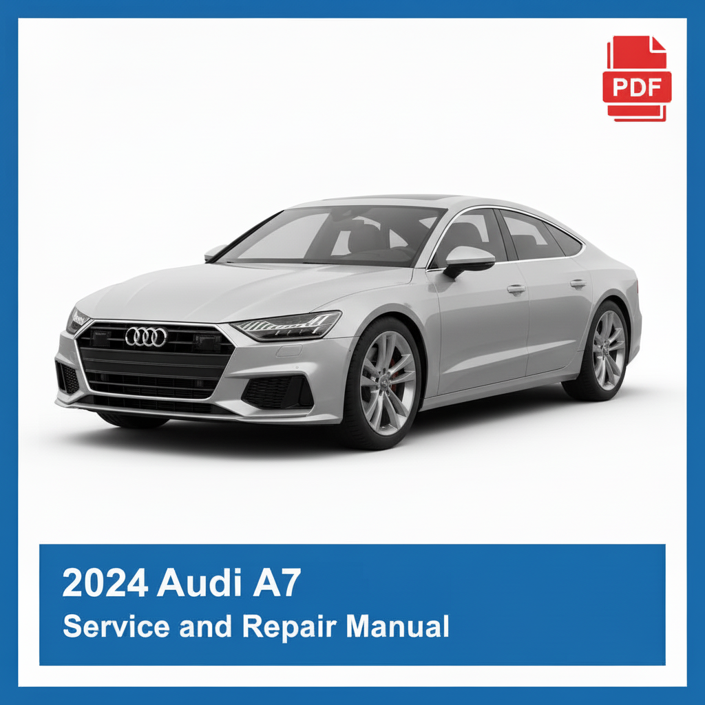 Audi A7 2024 repair manual