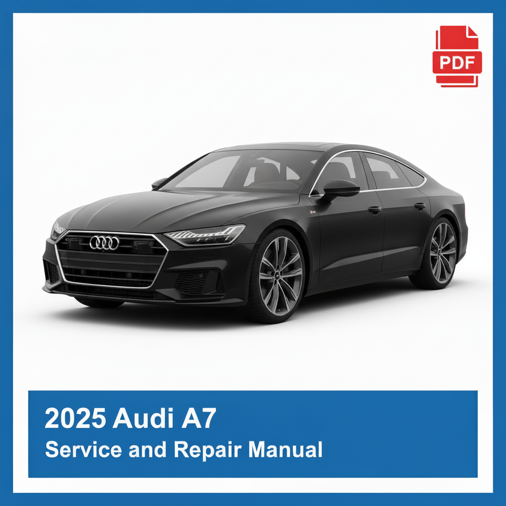 Audi A7 2025 repair manual