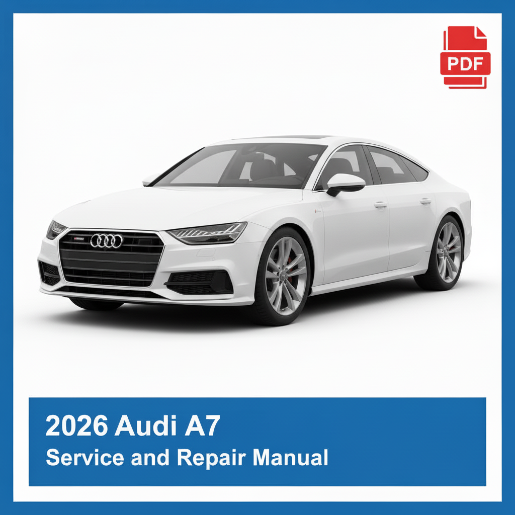 Audi A7 2026 repair manual