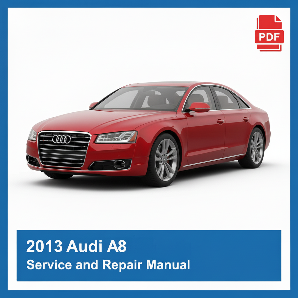Audi A8 2013 repair manual