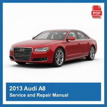 Audi A8 2013 repair manual