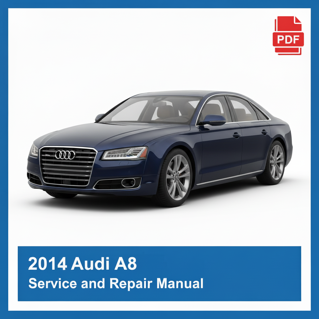 Audi A8 2014 repair manual