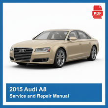Audi A8 2015 repair manual