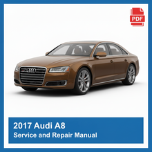 Audi A8 2017 repair manual