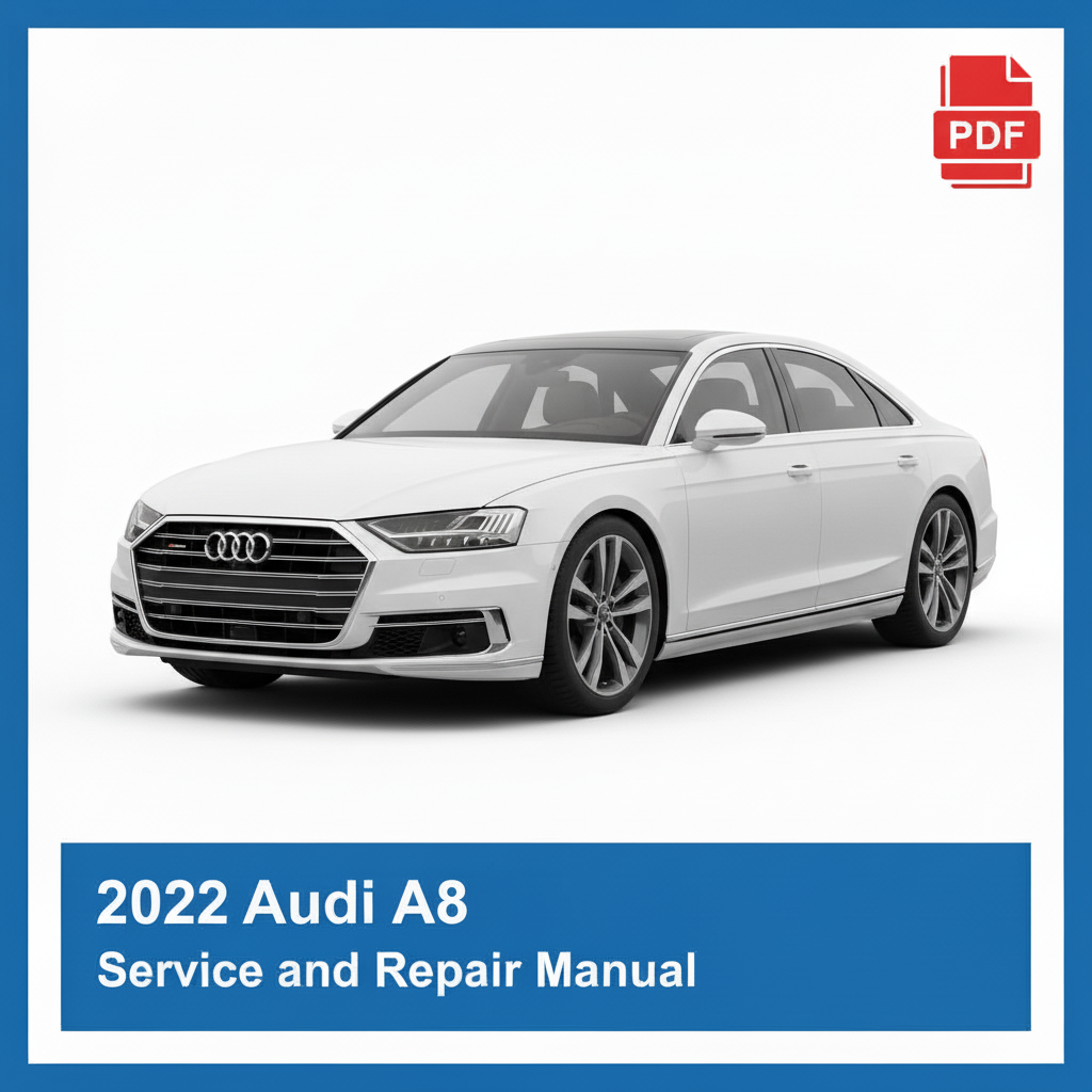 Audi A8 2022 repair manual
