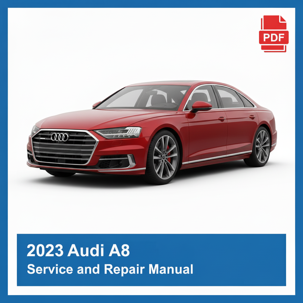 Audi A8 2023 repair manual