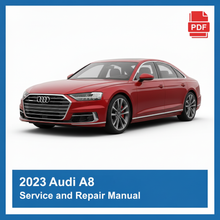Audi A8 2023 repair manual